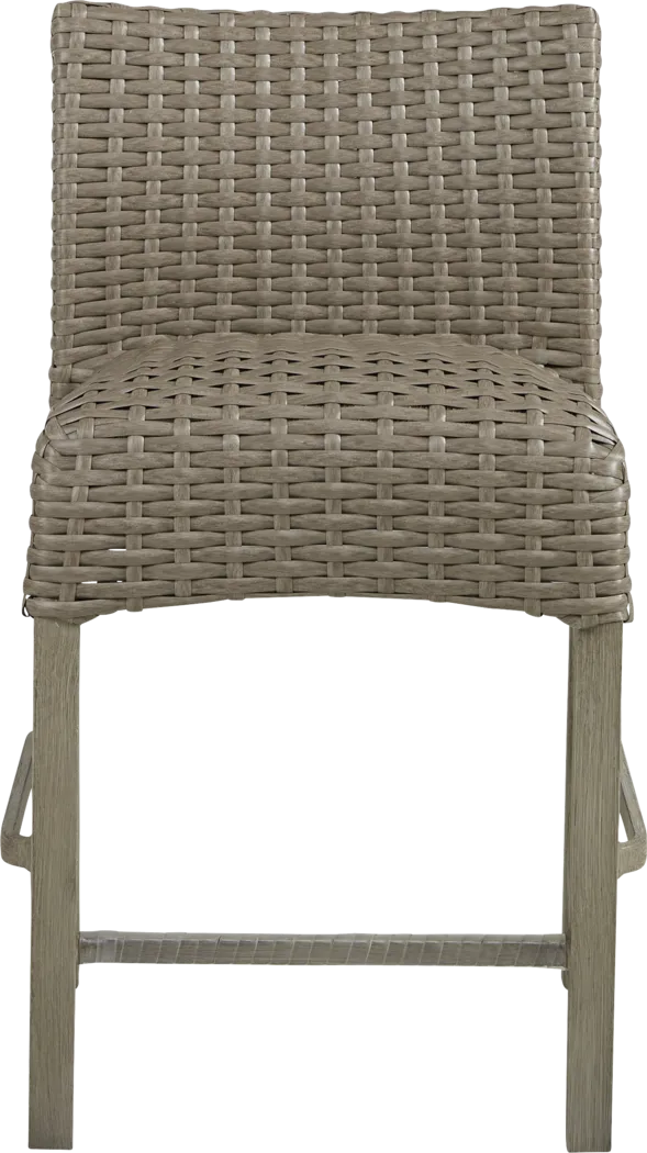 Siesta Key Driftwood 5 Pc 40 in. Round Balcony Outdoor Dining Set - Thumbnail - Image 4