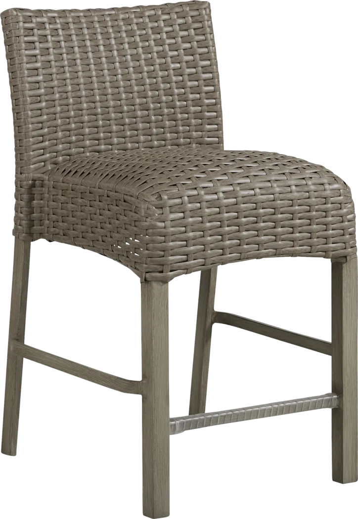 Siesta Key Driftwood 5 Pc 40 in. Round Balcony Outdoor Dining Set - Thumbnail - Image 3