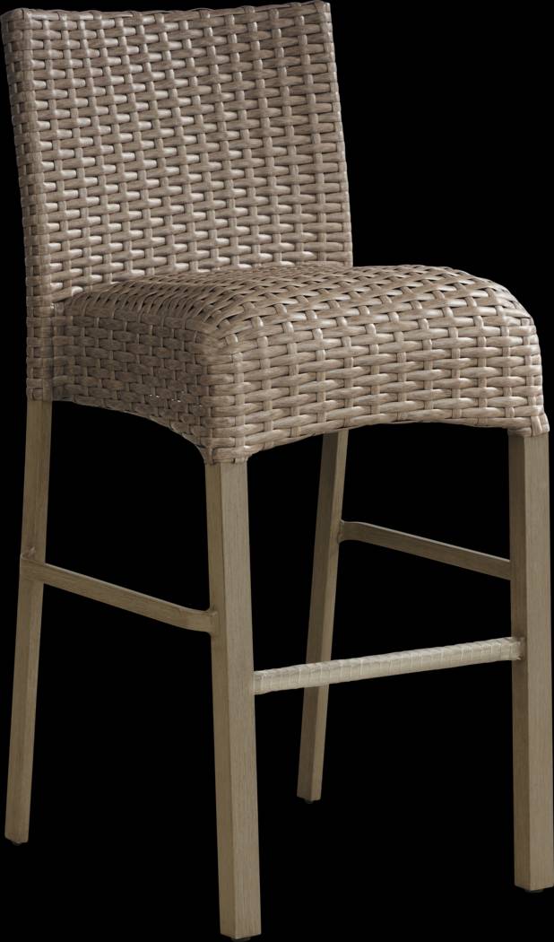 Siesta Key Gray 5 Pc 40" Round Bar Height Outdoor Dining Set - Thumbnail - Image 3