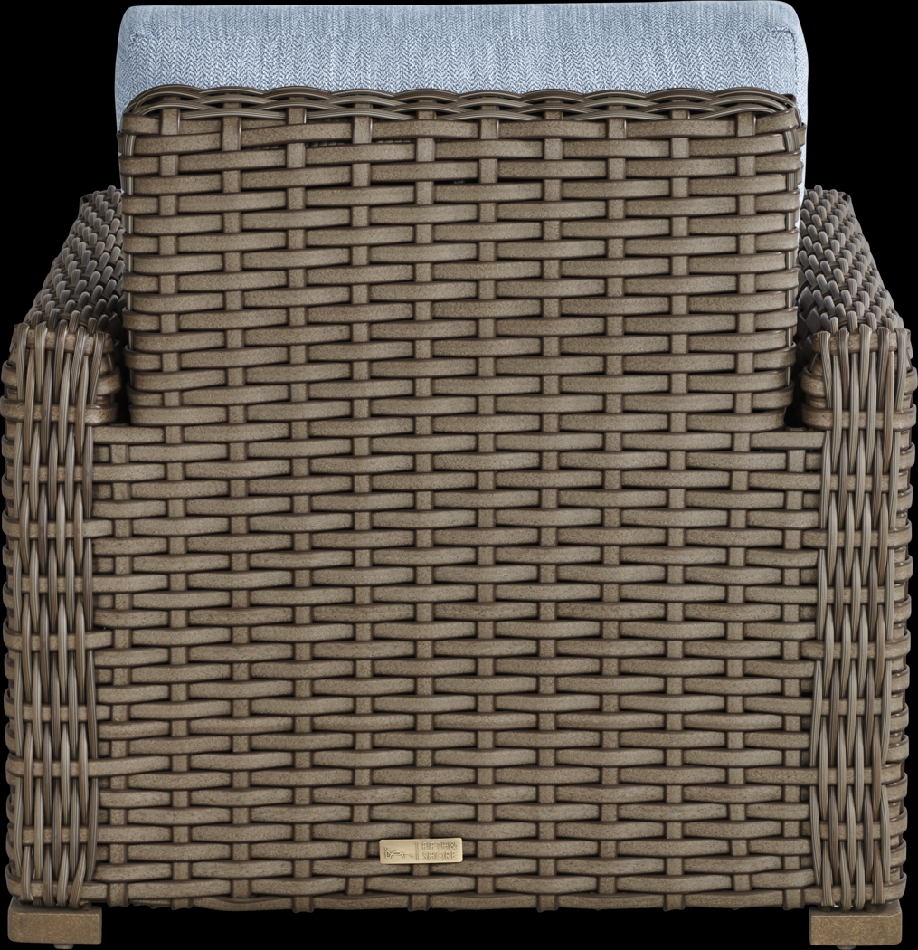 Siesta Key Driftwood Outdoor Chair with Steel Cushions - Thumbnail - Image 4