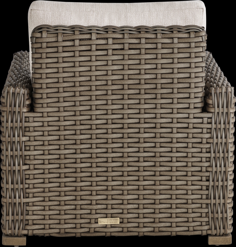 Siesta Key Driftwood Outdoor Chair with Twine Cushions - Thumbnail - Image 4