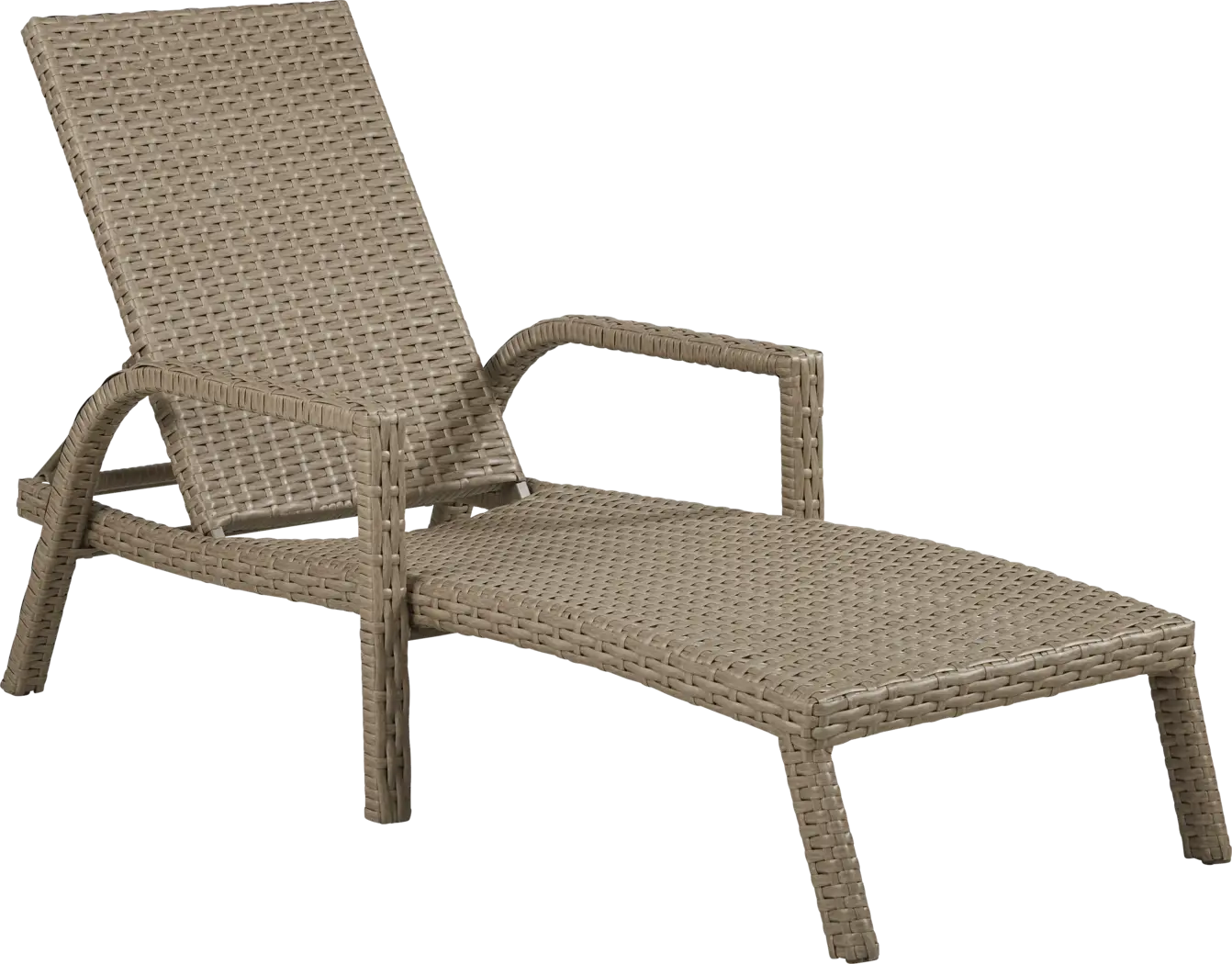 Siesta Key Driftwood Finish Outdoor Chaise - Thumbnail - Image 1