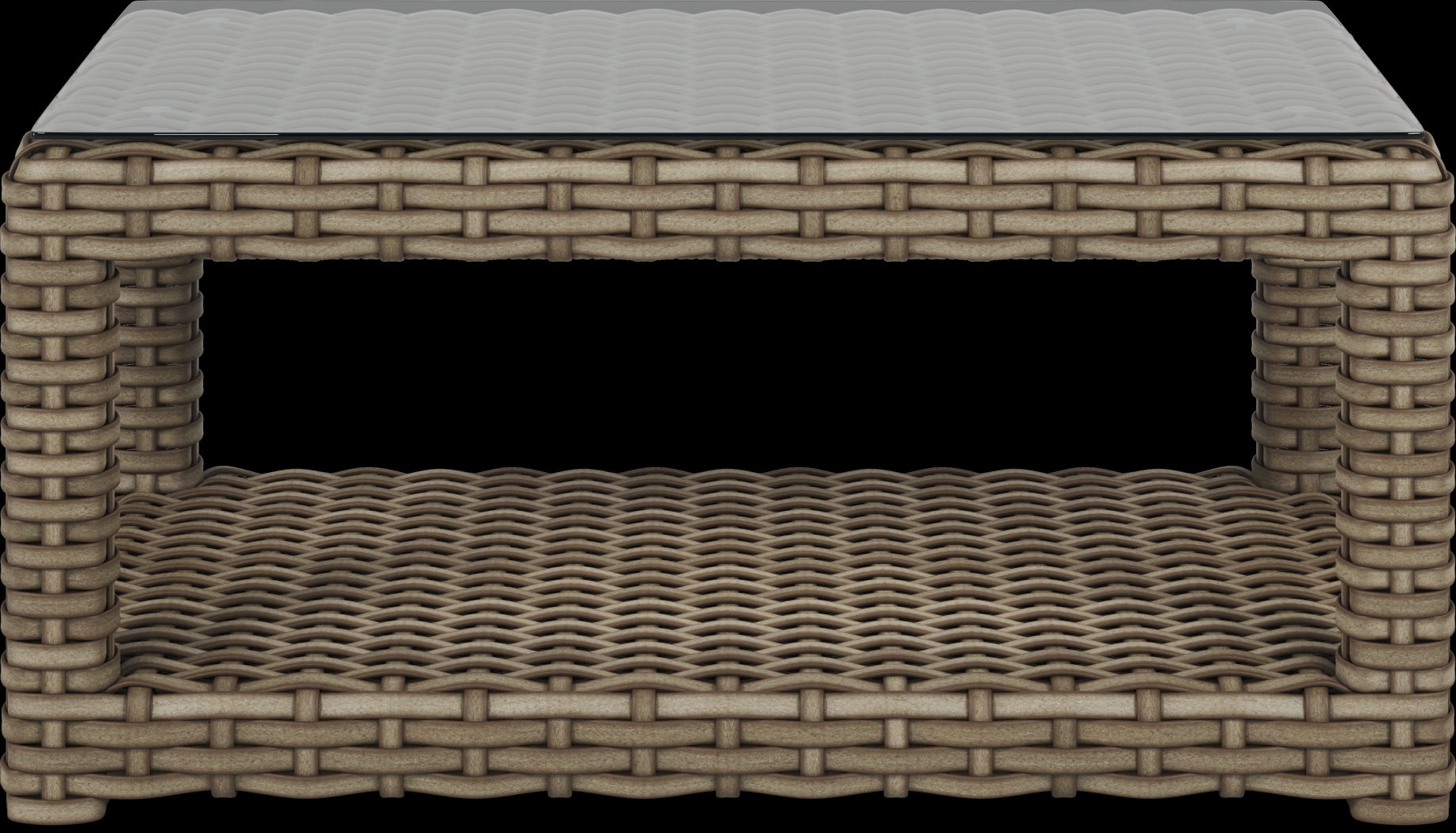 Siesta Key Driftwood Outdoor Cocktail Table - Thumbnail - Image 2