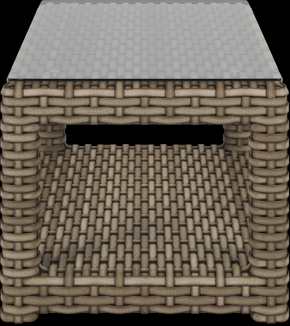 Siesta Key Driftwood Outdoor Cocktail Table - Thumbnail - Image 3