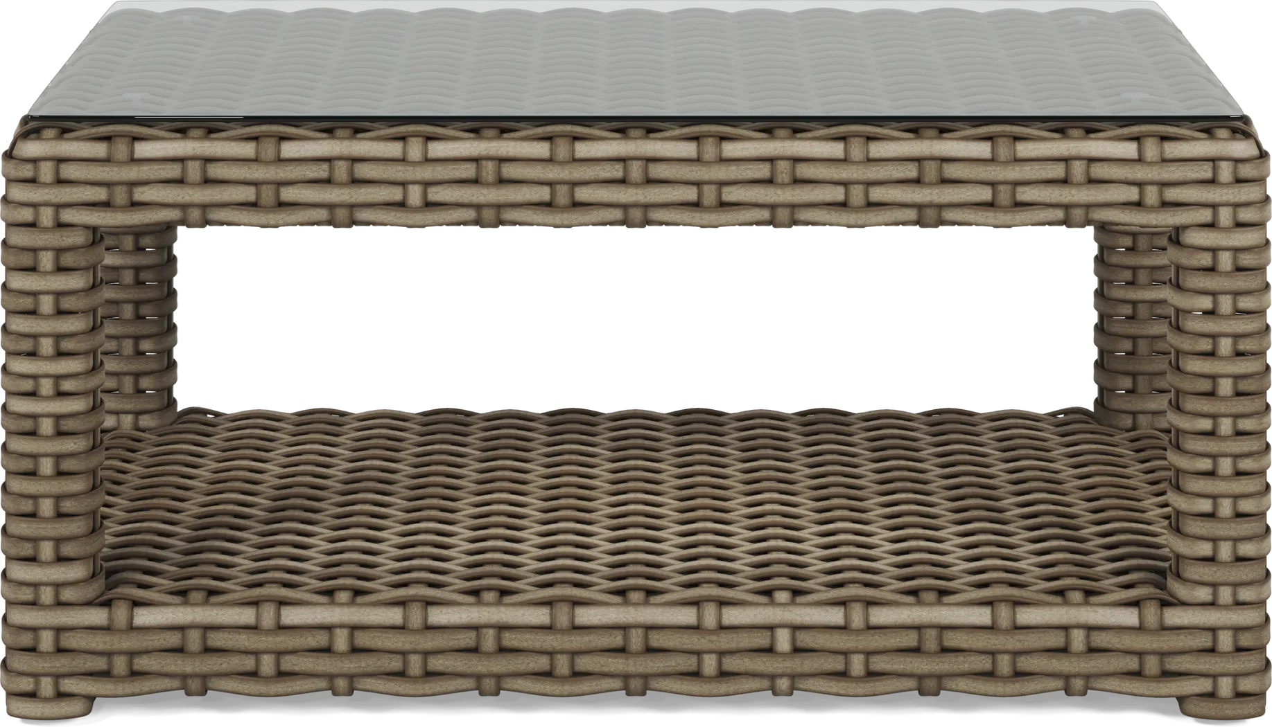 Siesta Key Driftwood Finish 4 Pc Outdoor Seating Set with Ink Cushions - Thumbnail - Image 7