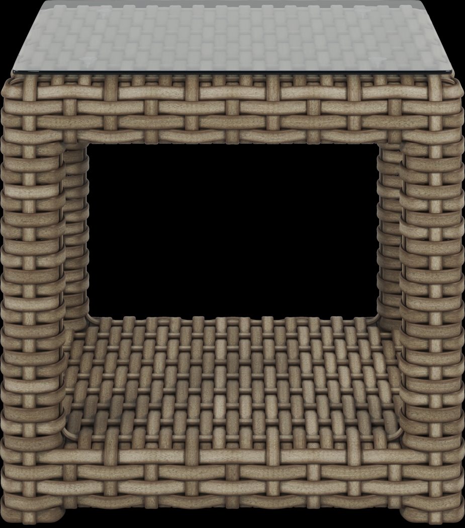 Siesta Key Driftwood Outdoor End Table - Thumbnail - Image 3