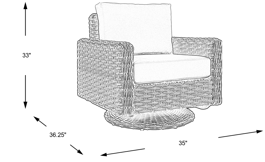 Dimension Image. Please refer to the Dimension Tab on this page for dimension details.