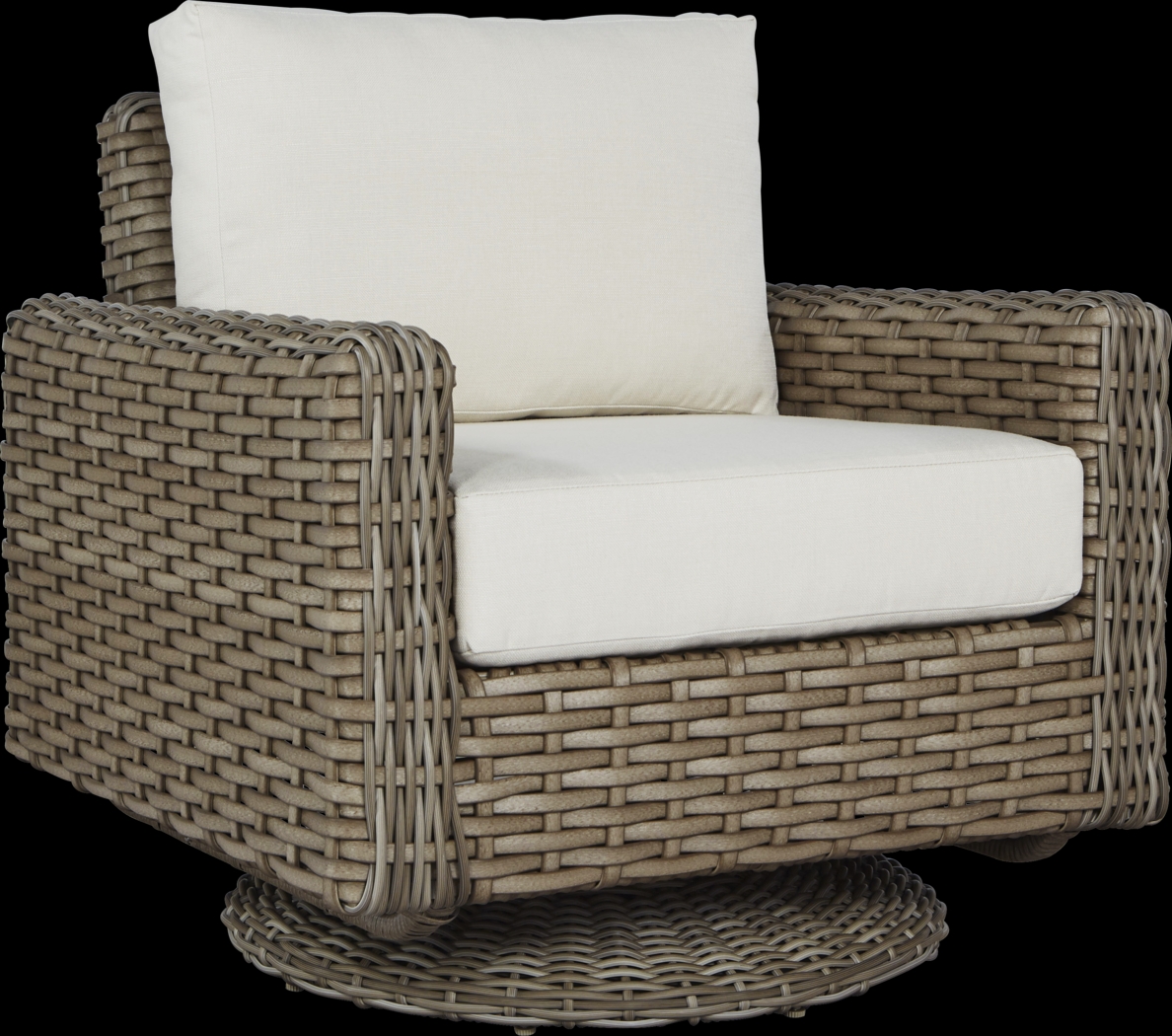 Siesta Key Driftwood 5 Pc Fire Pit Set with Linen Cushions - Thumbnail - Image 4