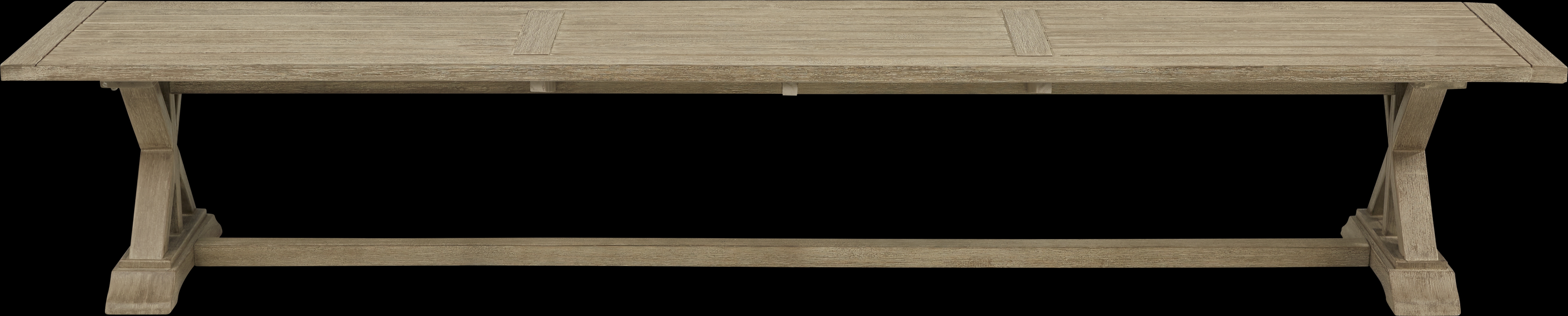 Siesta Key Light Wood 102 in. Outdoor Dining Bench - Thumbnail - Image 1