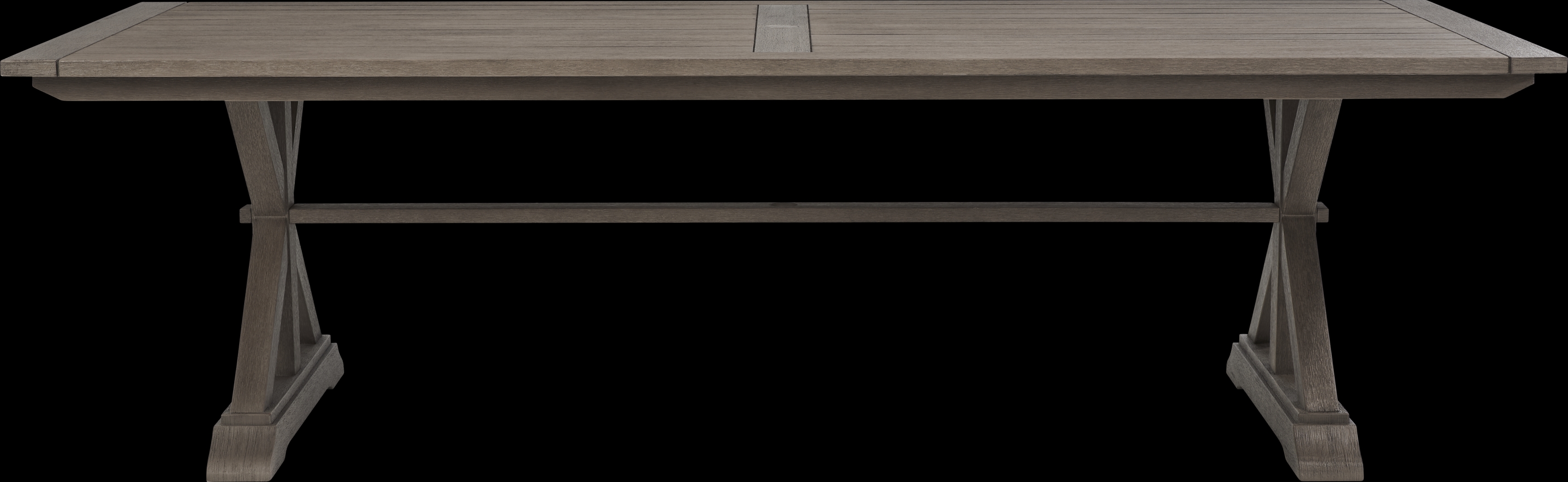 Siesta Key Light Wood 102 in. Rectangle Outdoor Dining Table - Thumbnail - Image 2