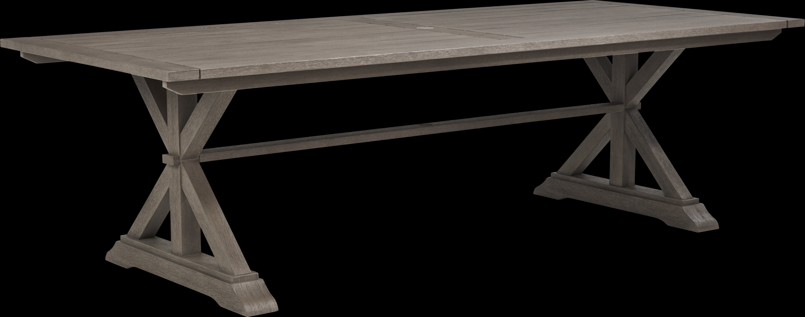 Siesta Key Light Wood 102 in. Rectangle Outdoor Dining Table - Thumbnail - Image 1