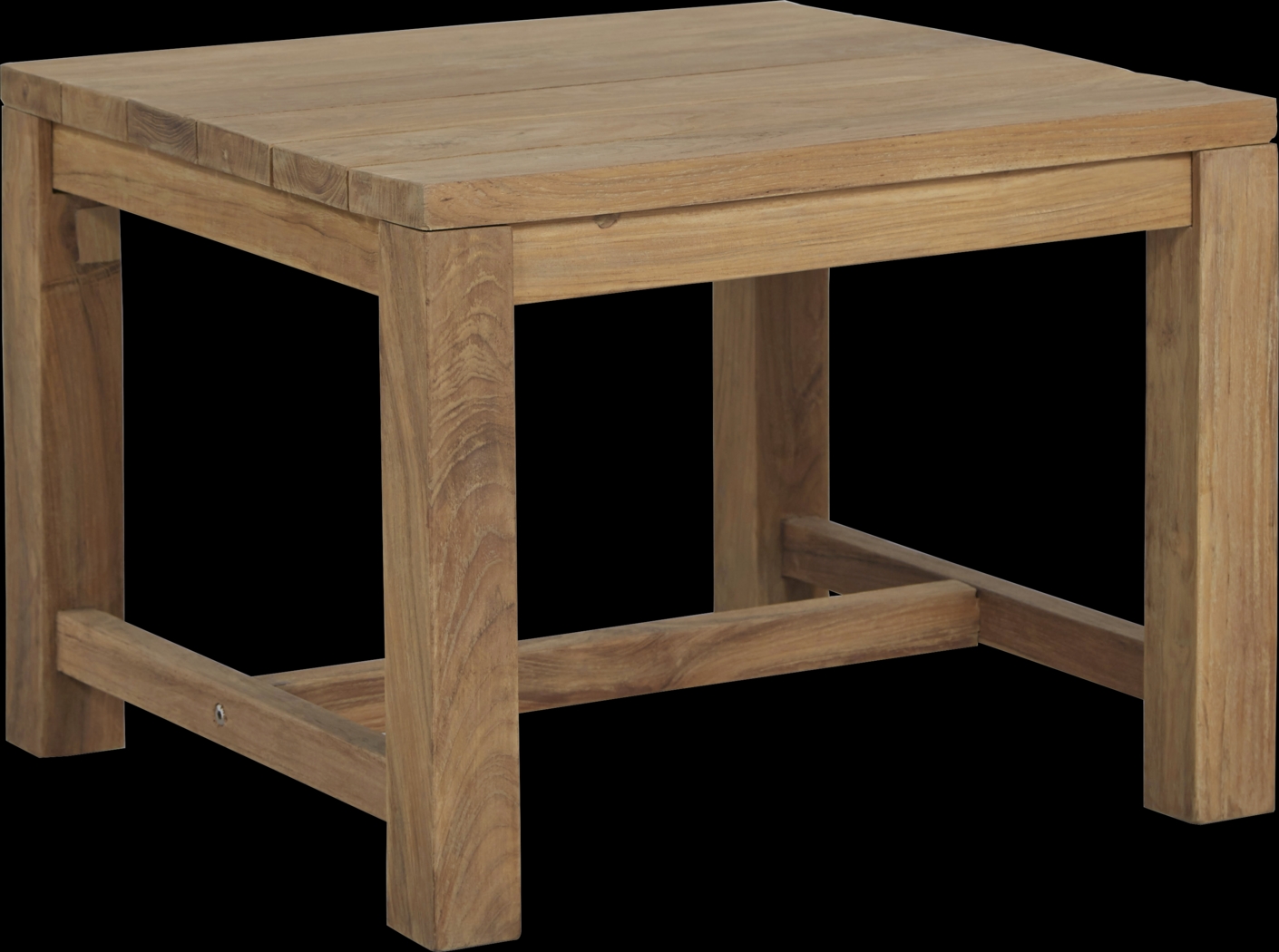 Siesta Key Teak Outdoor End Table - Thumbnail - Image 1