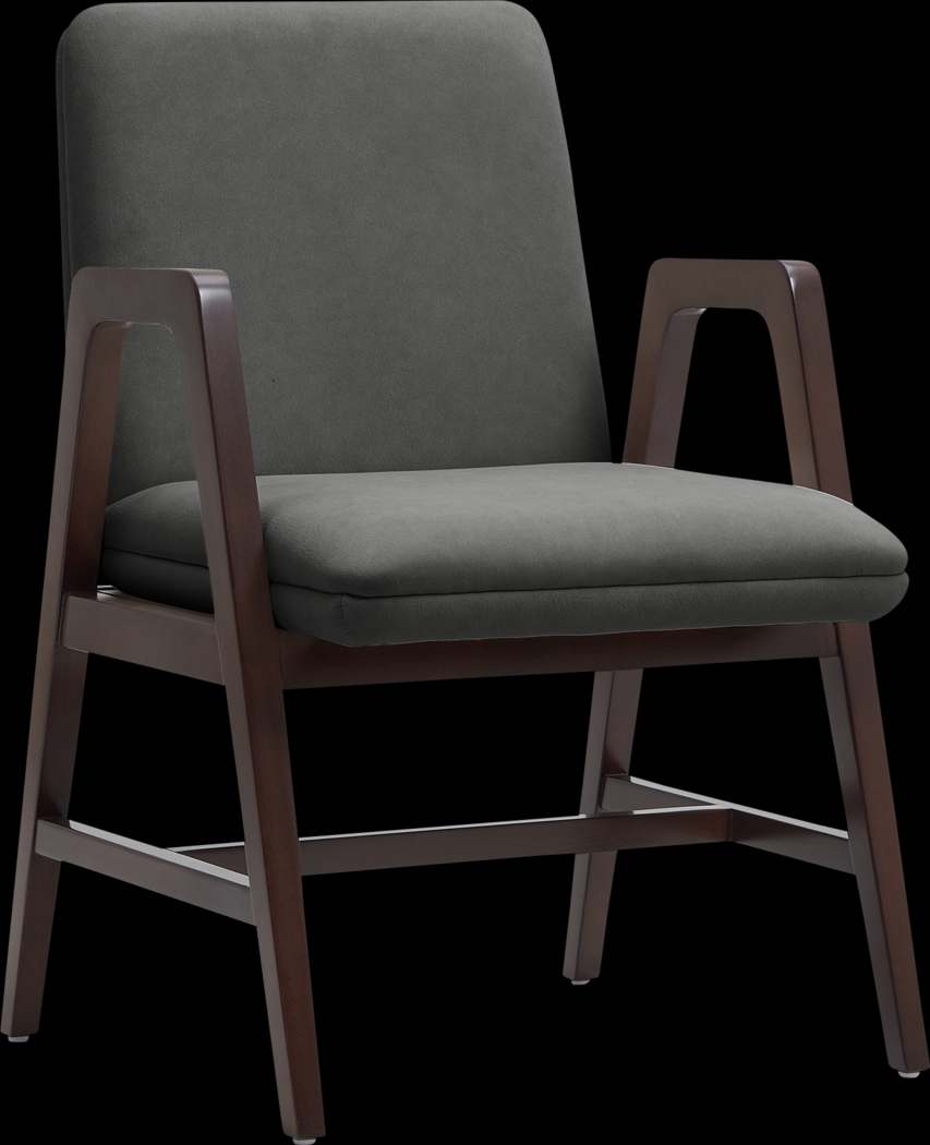 Signett Dark Gray Arm Chair - Thumbnail - Image 6