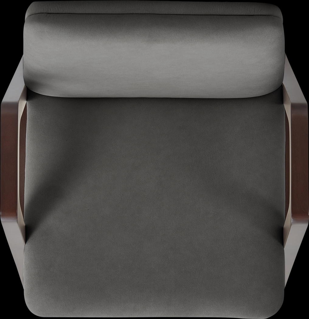 Signett Dark Gray Arm Chair - Thumbnail - Image 8