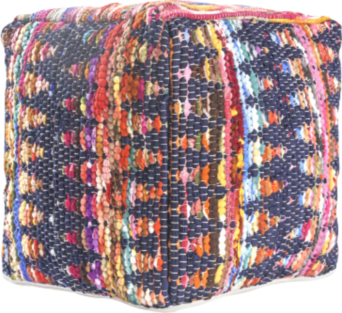 Sihle Denim Pouf - Thumbnail - Image 1