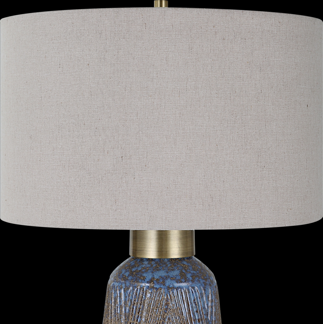 Silas Loop Blue Lamp - Thumbnail - Image 3