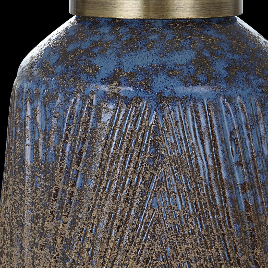 Silas Loop Blue Lamp - Thumbnail - Image 4