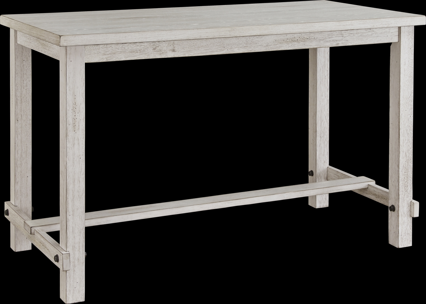 Silassie White Counter Height Table - Thumbnail - Image 1