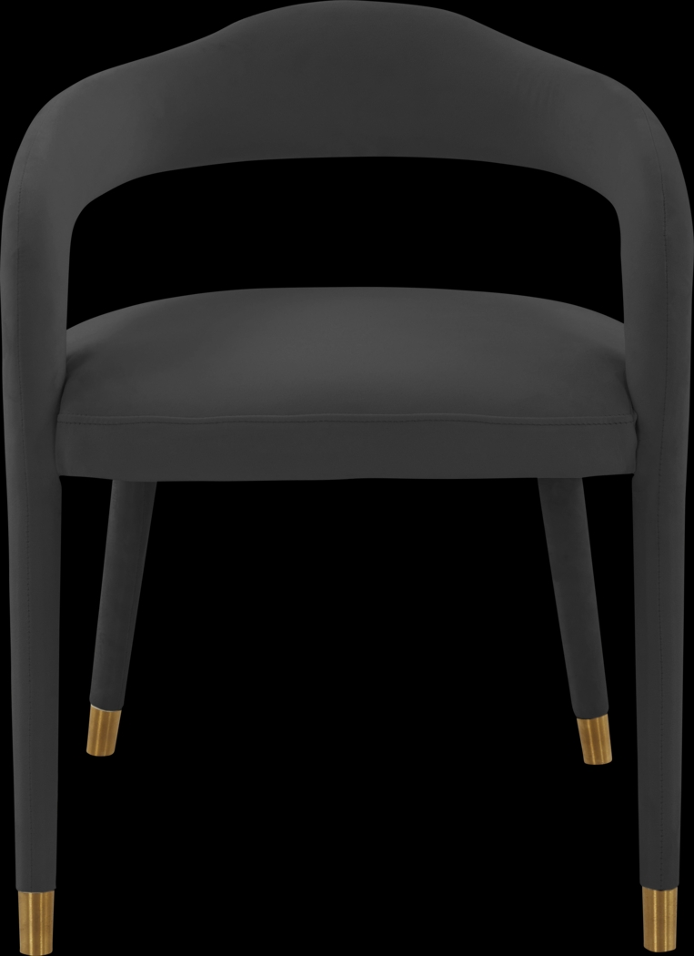 Siletz Black Arm Chair - Thumbnail - Image 3