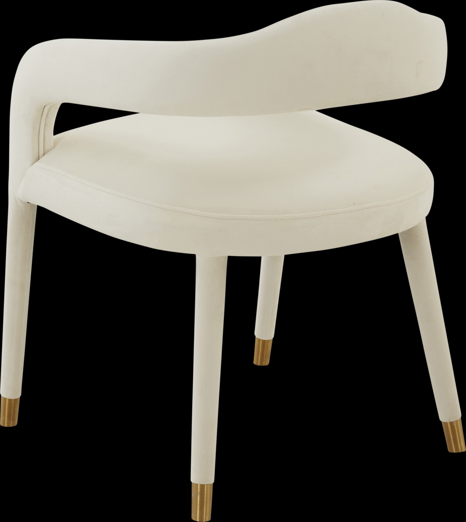 Siletz Cream Arm Chair - Thumbnail - Image 3