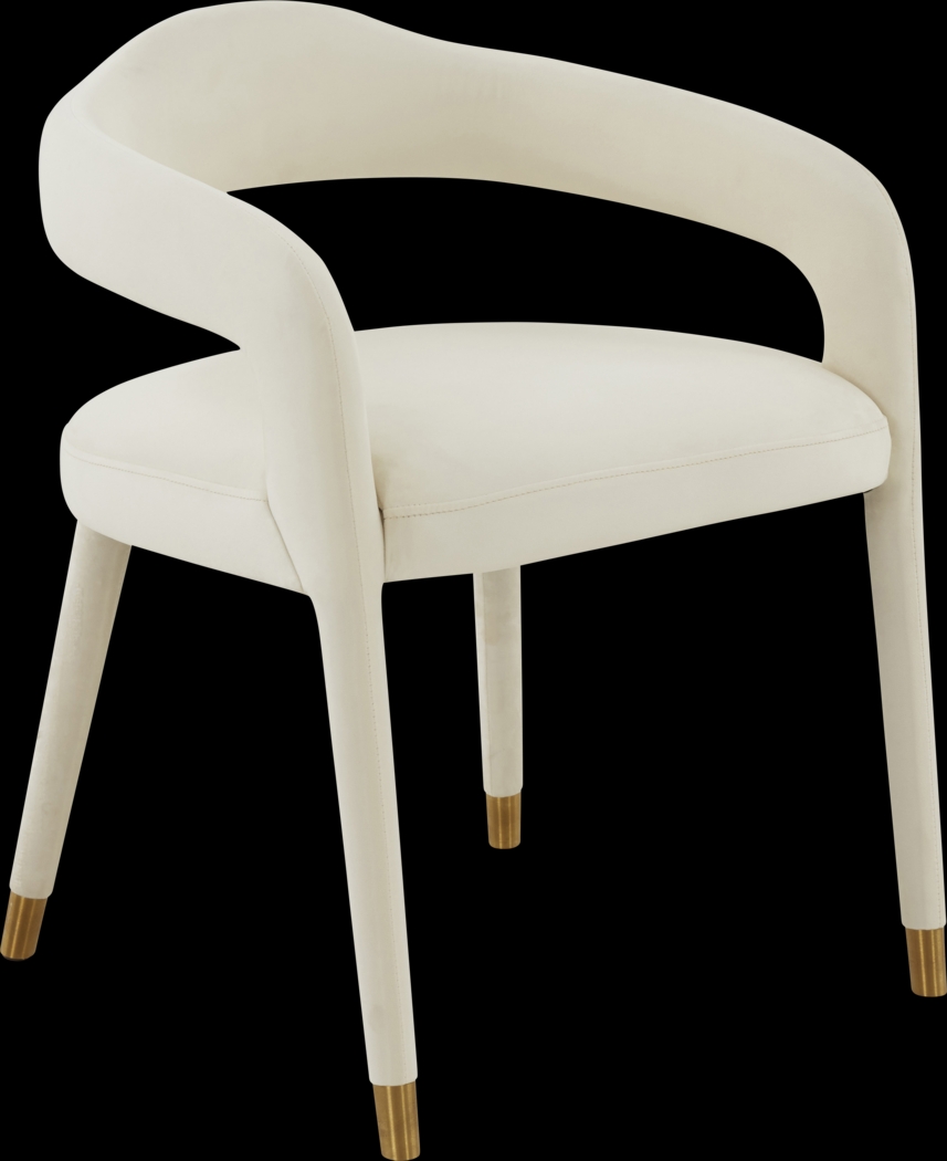 Siletz Cream Arm Chair - Thumbnail - Image 1