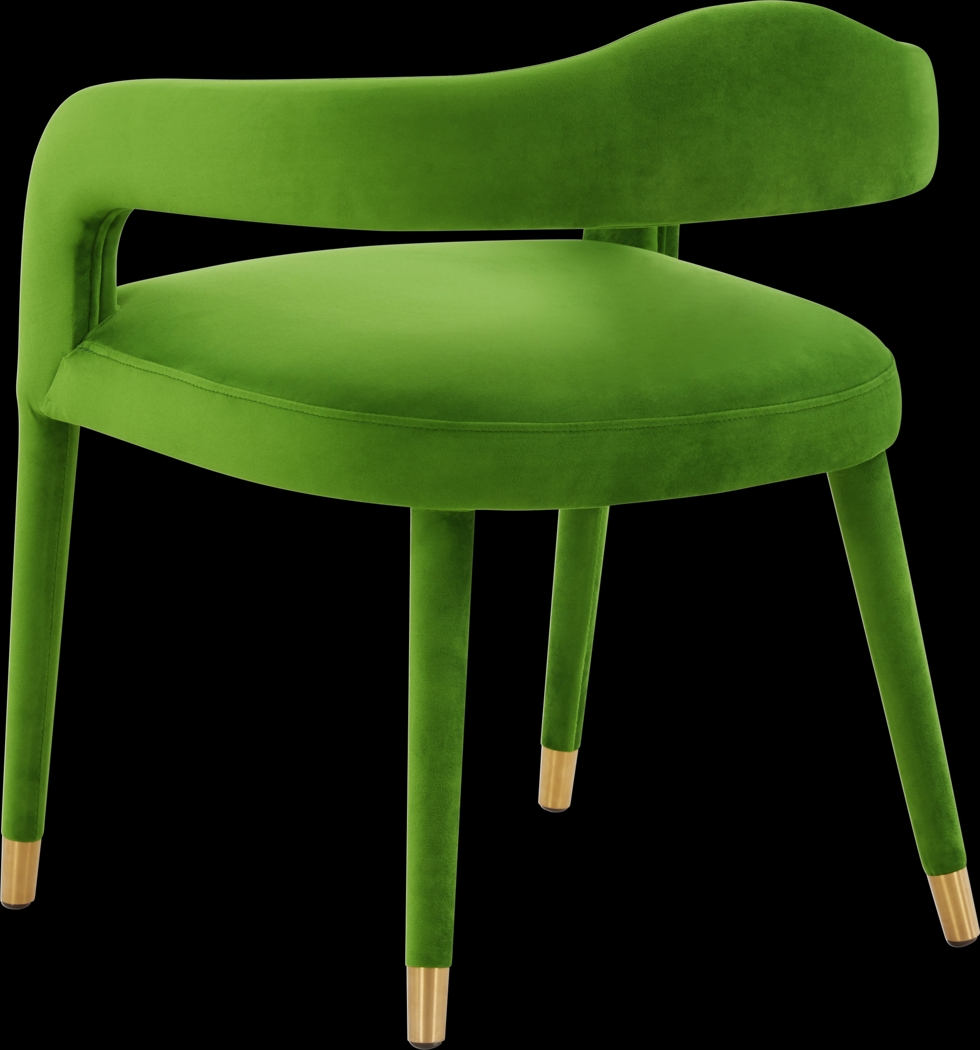 Siletz Green Arm Chair - Thumbnail - Image 4