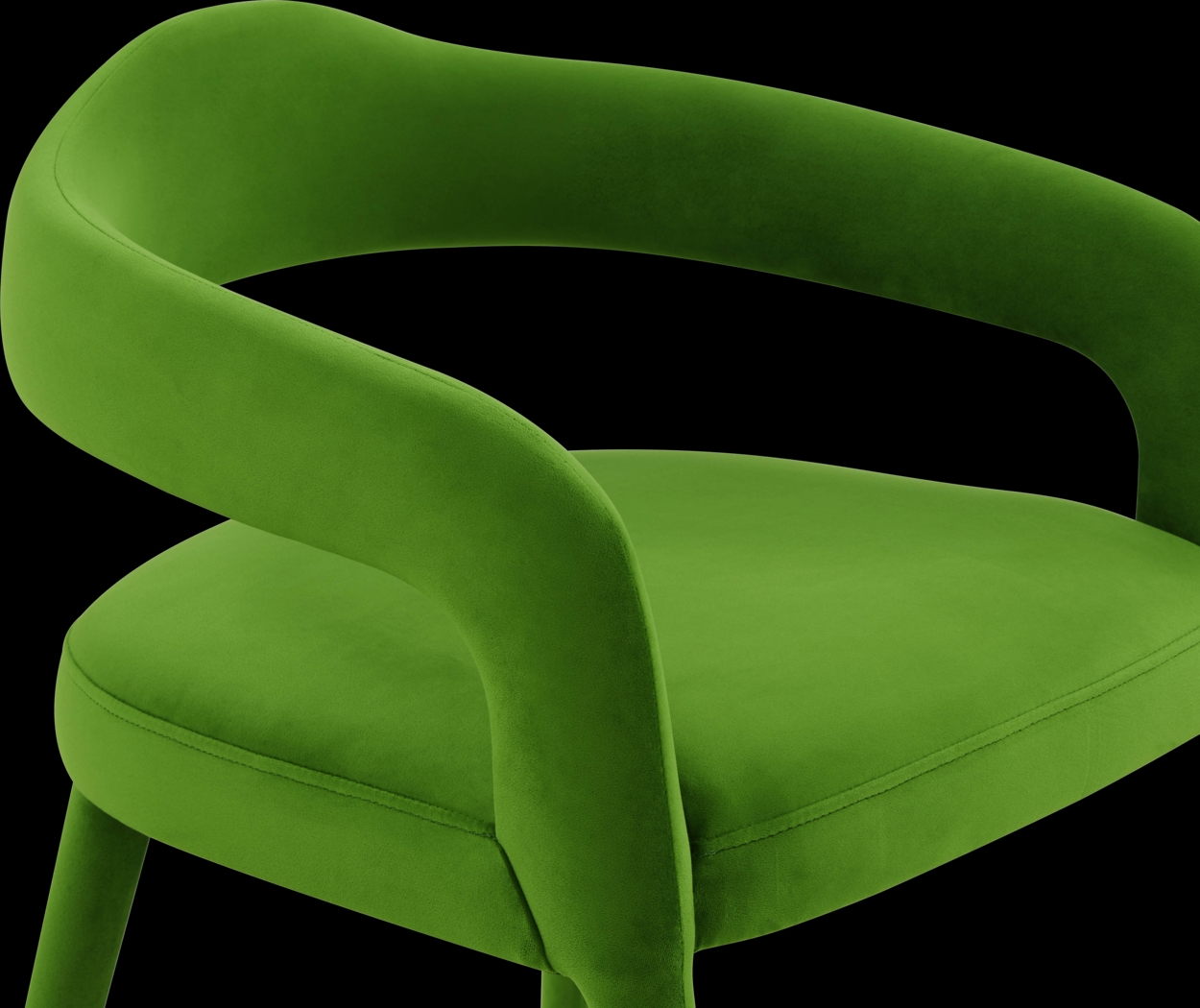 Siletz Green Arm Chair - Thumbnail - Image 5