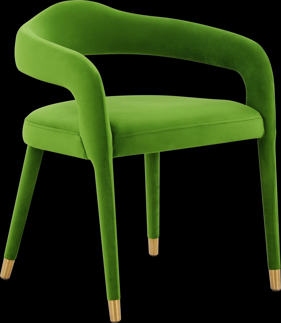 Siletz Green Arm Chair - Thumbnail - Image 1
