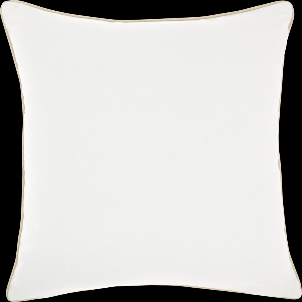 Silkhorn Beige Accent Pillow - Thumbnail - Image 4