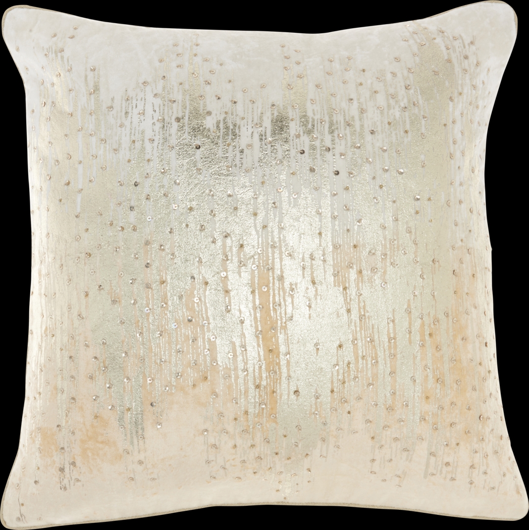 Silkhorn Beige Accent Pillow - Thumbnail - Image 1