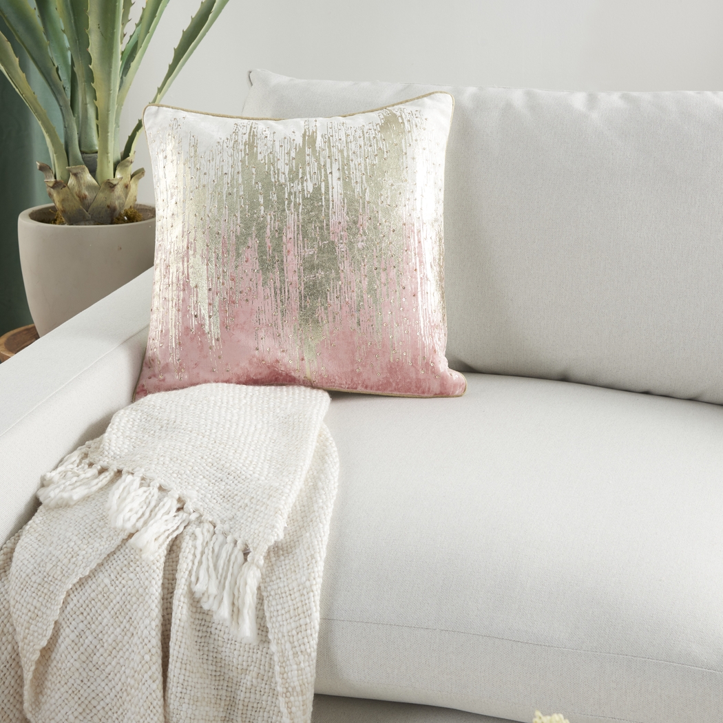 Silkhorn Blush Accent Pillow - Thumbnail - Image 3