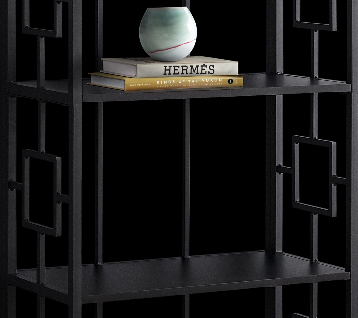 Silkriver Black Bookcase - Thumbnail - Image 2