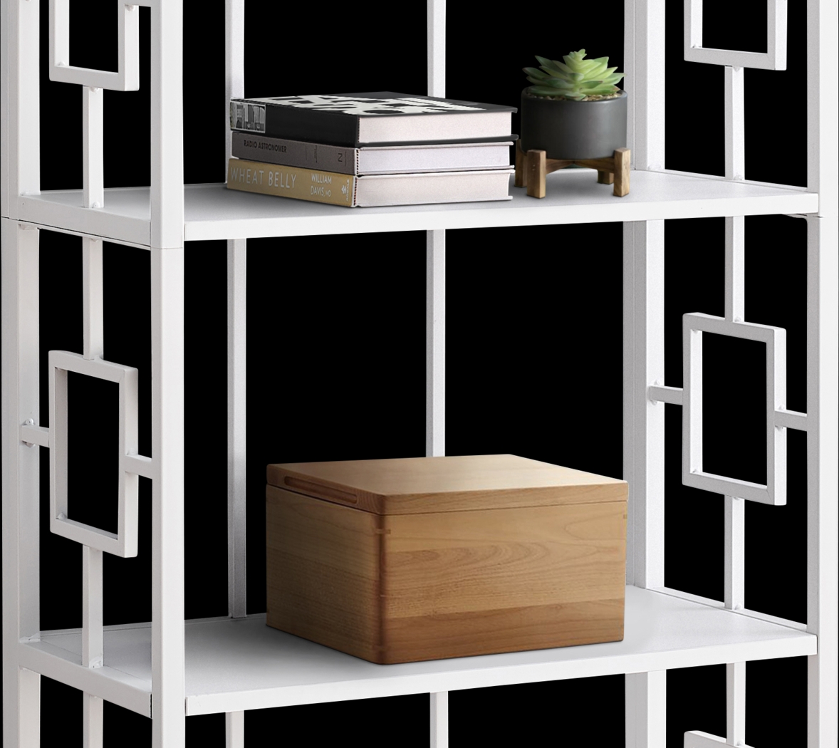 Silkriver White Bookcase - Thumbnail - Image 2