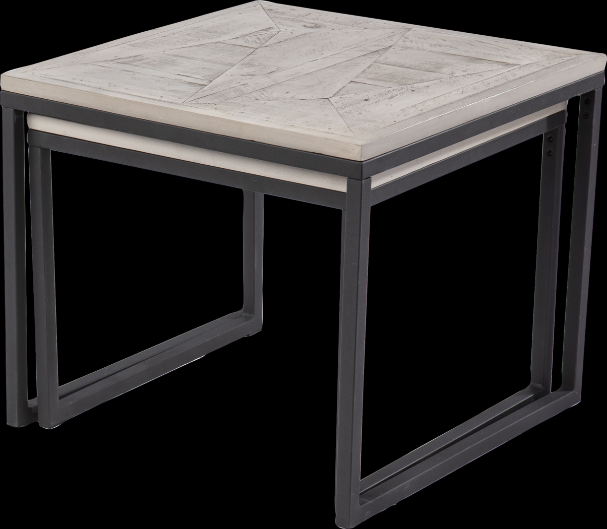 Silliman Gray Nesting Tables, Set of 2 - Thumbnail - Image 2