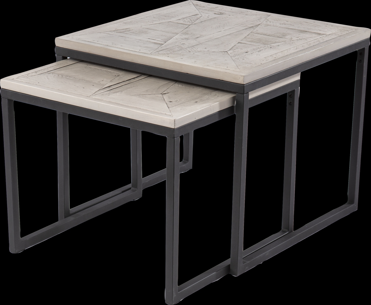 Silliman Gray Nesting Tables, Set of 2 - Thumbnail - Image 3