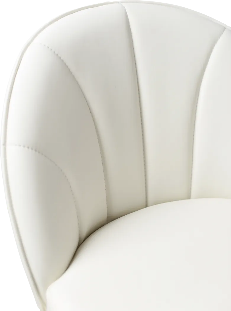 Silsbee Cream Swivel Barstool - Thumbnail - Image 6