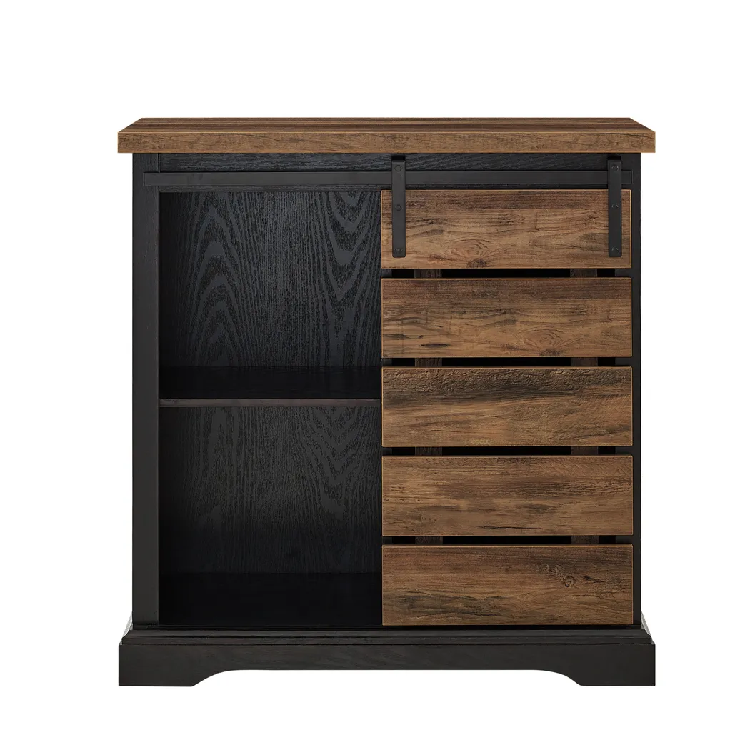 Silvaire Barnwood Accent Cabinet - Thumbnail - Image 2