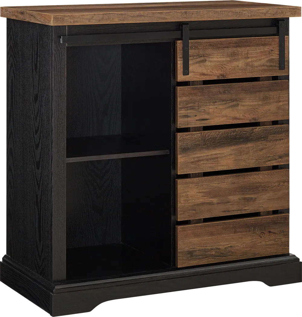 Silvaire Barnwood Accent Cabinet - Thumbnail - Image 1