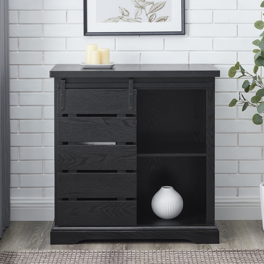 Silvaire Black Accent Cabinet - Thumbnail - Image 5