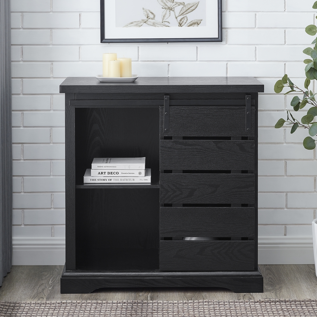 Silvaire Black Accent Cabinet - Thumbnail - Image 6