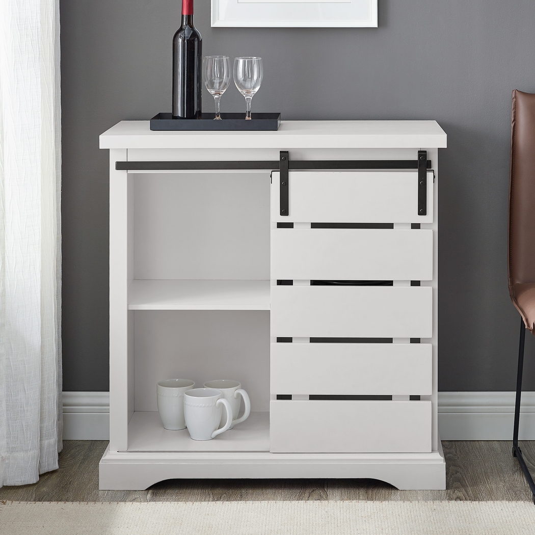 Silvaire White Accent Cabinet - Thumbnail - Image 6