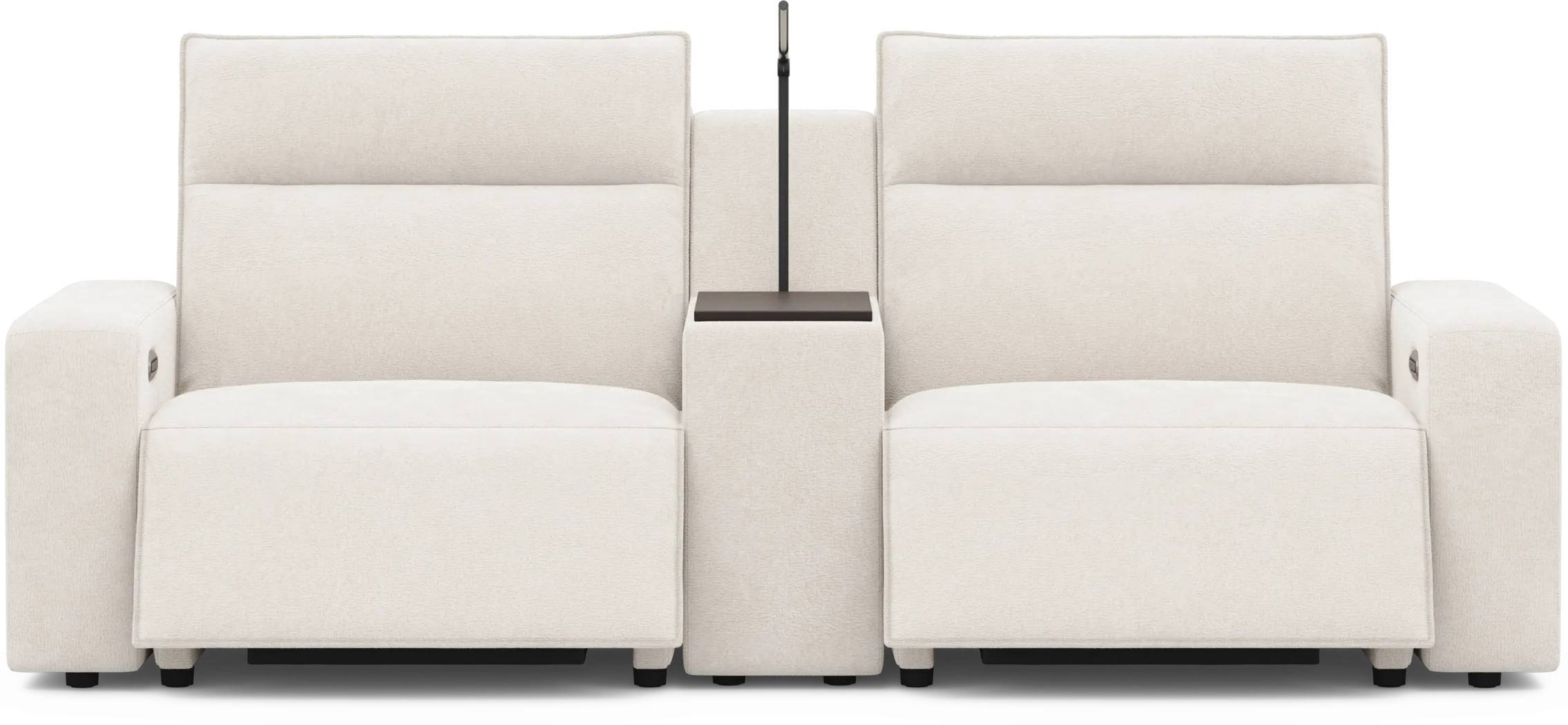 Silver 3 Pc Dual Power Reclining ModularTwo - Thumbnail - Image 1