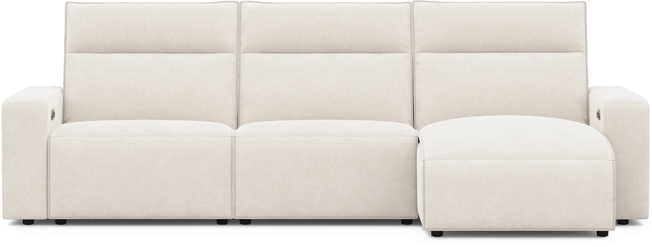 Silver 3 Pc Dual Power Reclining ModularTwo - Thumbnail - Image 2