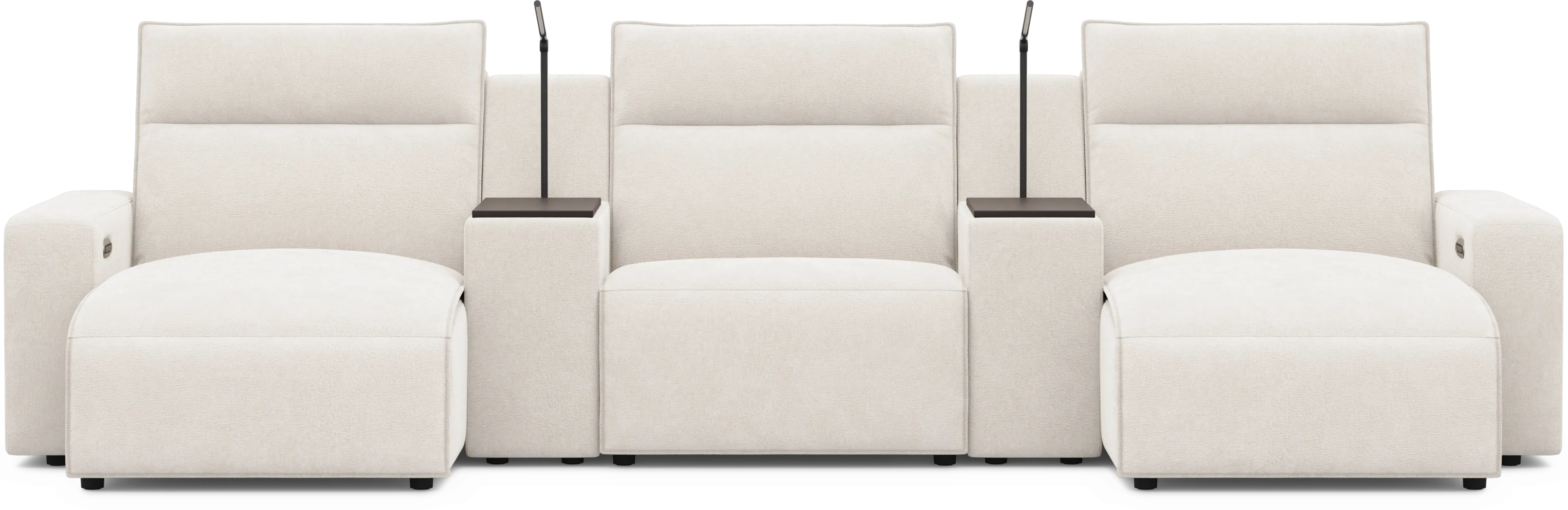 Silver 5 Pc Dual Power Reclining ModularTwo - Thumbnail - Image 3