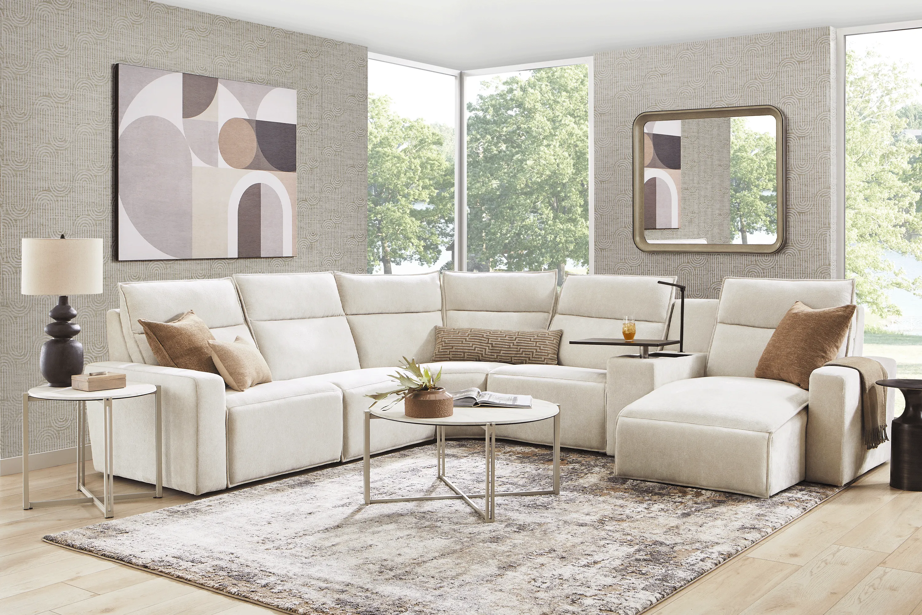 Silver 6 Pc Dual Power Reclining ModularTwo - Thumbnail - Image 3