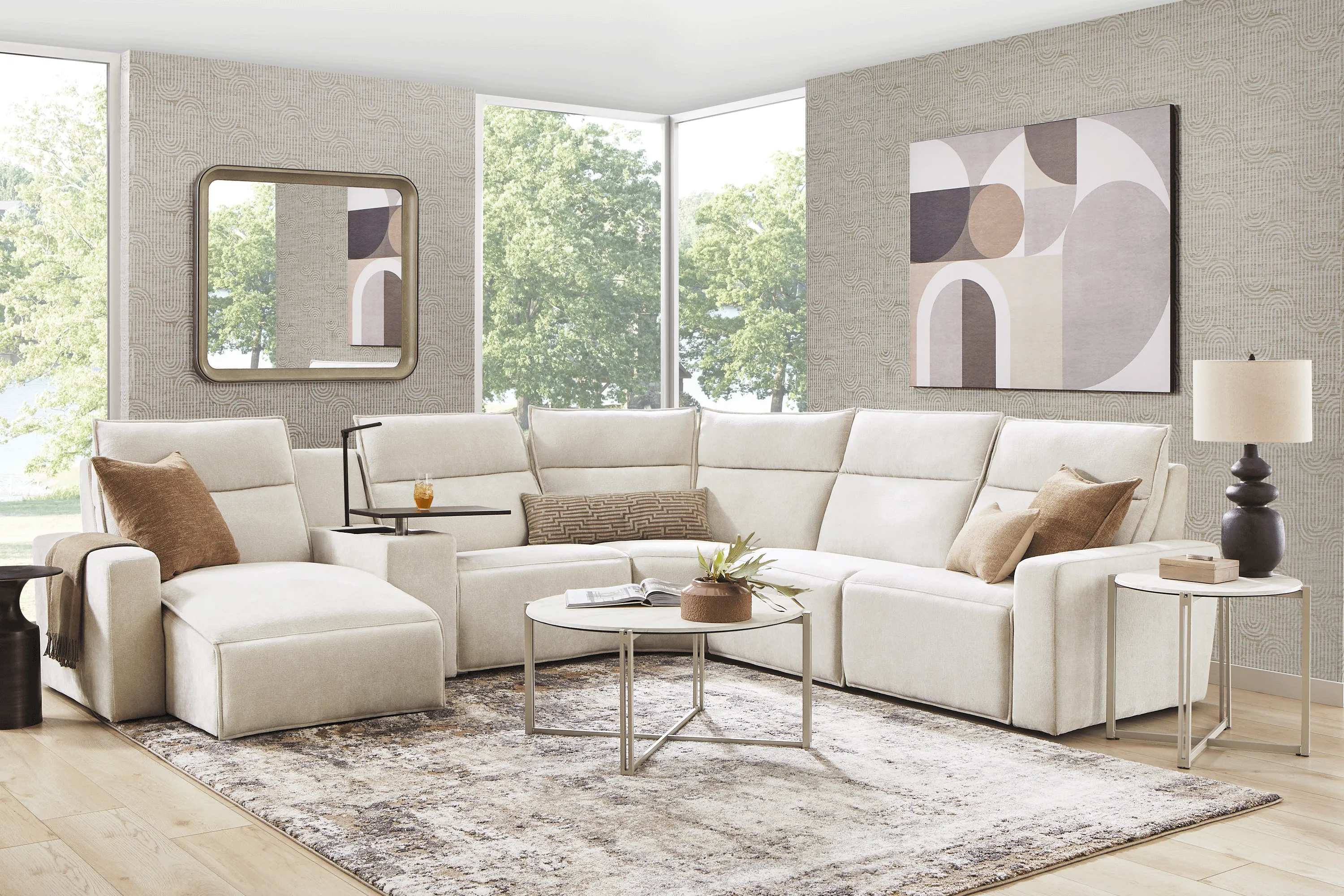 Silver 6 Pc Dual Power Reclining ModularTwo - Thumbnail - Image 3