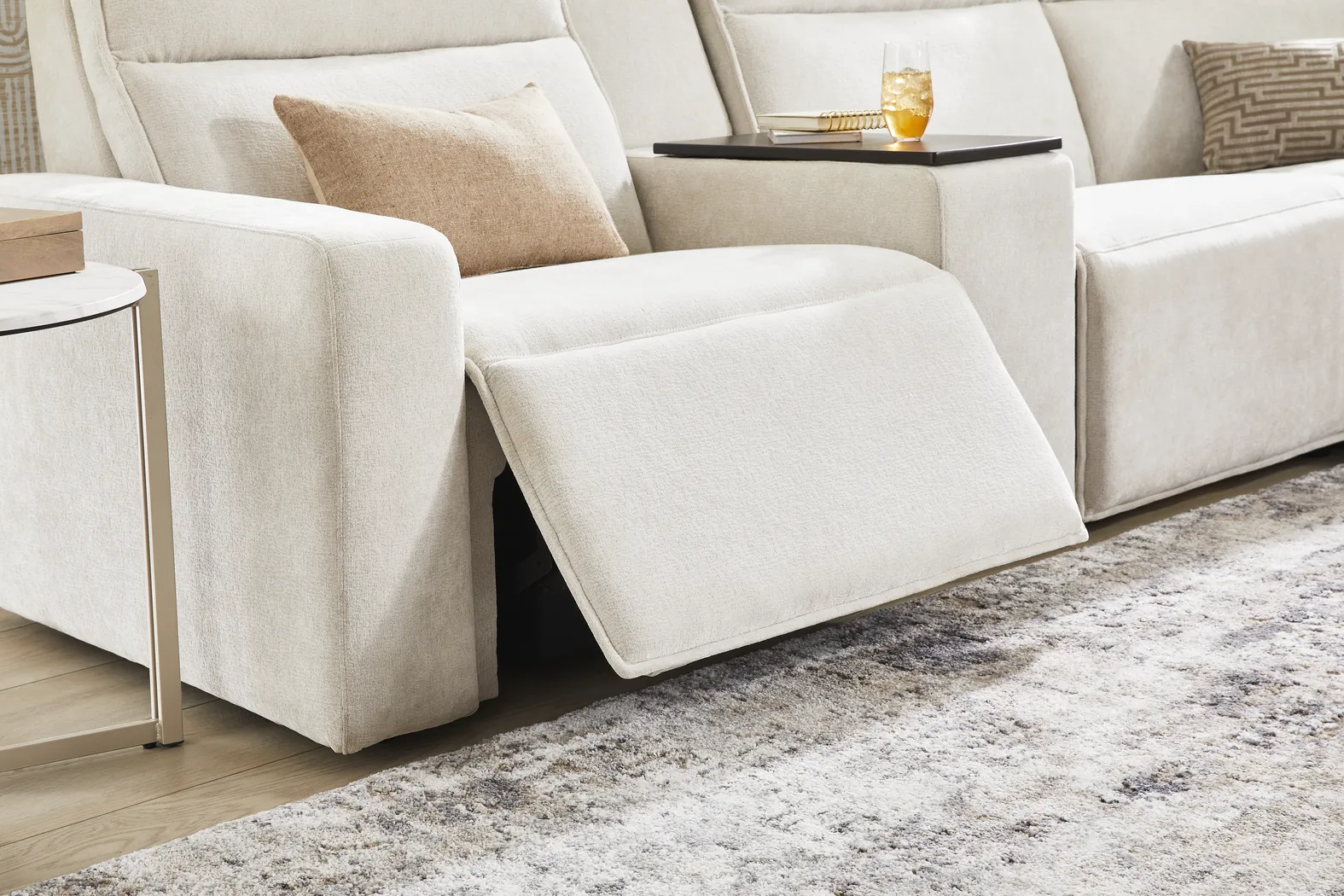 Silver 7 Pc Dual Power Reclining ModularTwo - Thumbnail - Image 4