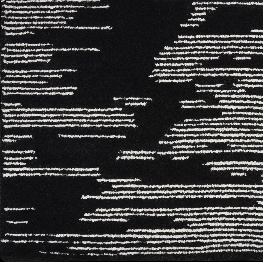 Silver Falls Black 8'6" x 11'6" Rug - Thumbnail - Image 4