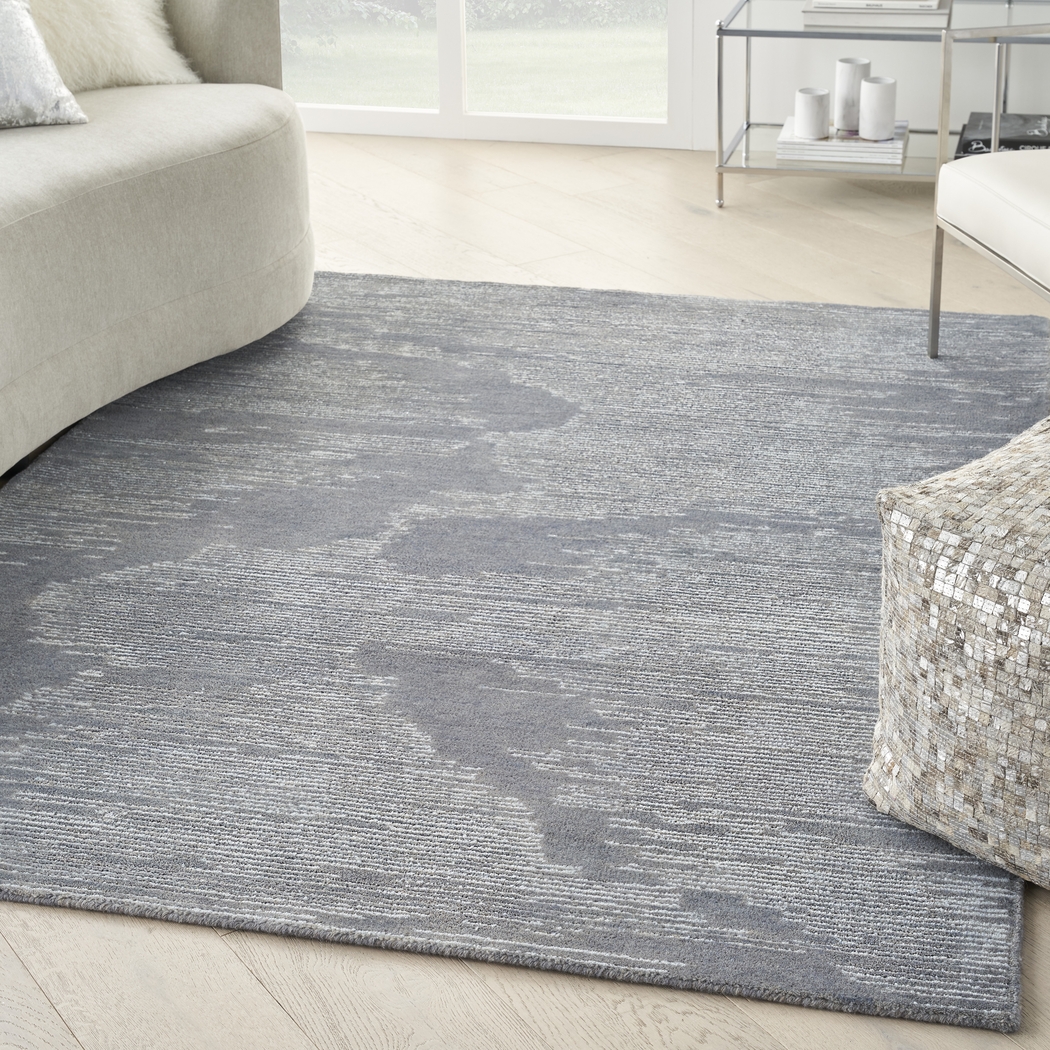 Silver Falls Blue 8'6" x 11'6" Rug - Thumbnail - Image 2
