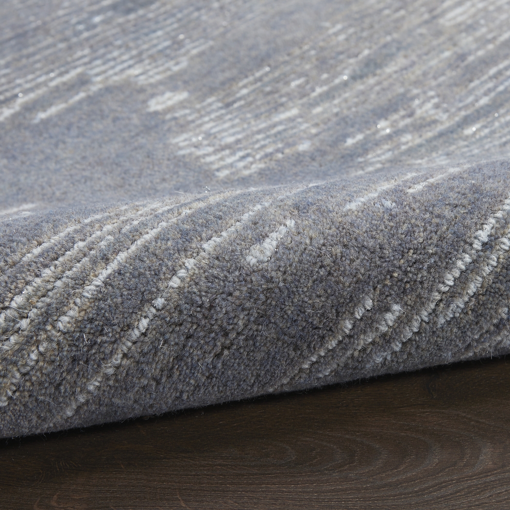 Silver Falls Blue 8'6" x 11'6" Rug - Thumbnail - Image 7